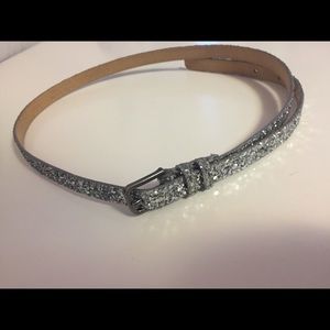 J Crew Sparkly Belt